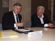 L'Etat, par la voix du préfet, Claude d'Harcourt, et le département, à travers celle de son président, Philippe Groslavet, s'engagent pour l'avenir du site de Notre-Dame-des-Landes.